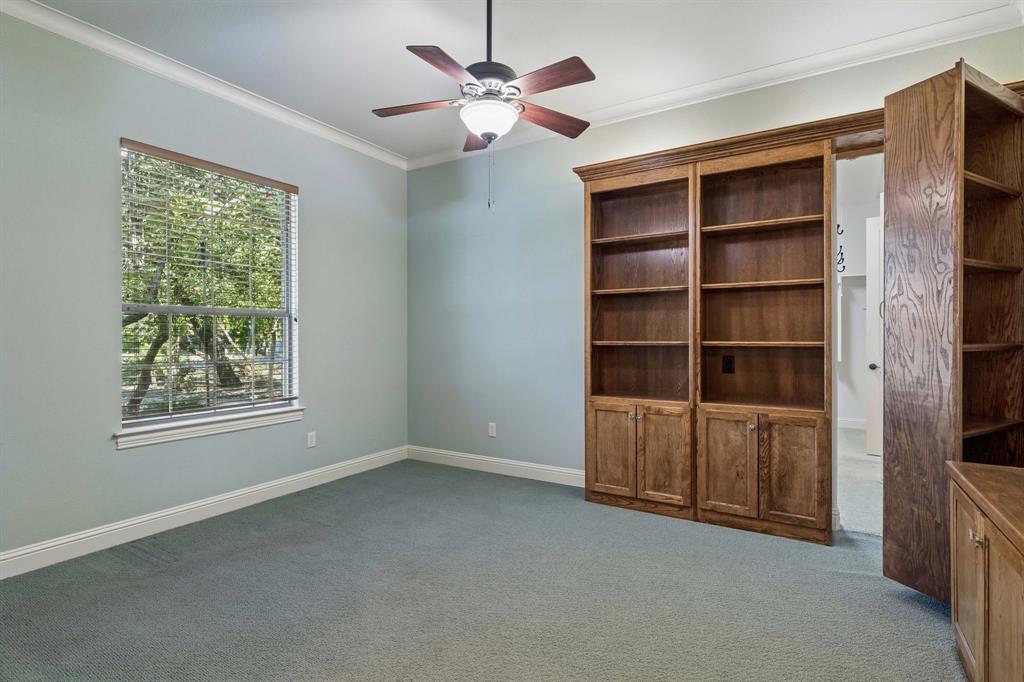 Office - open the bookcase to enter the primary closet!