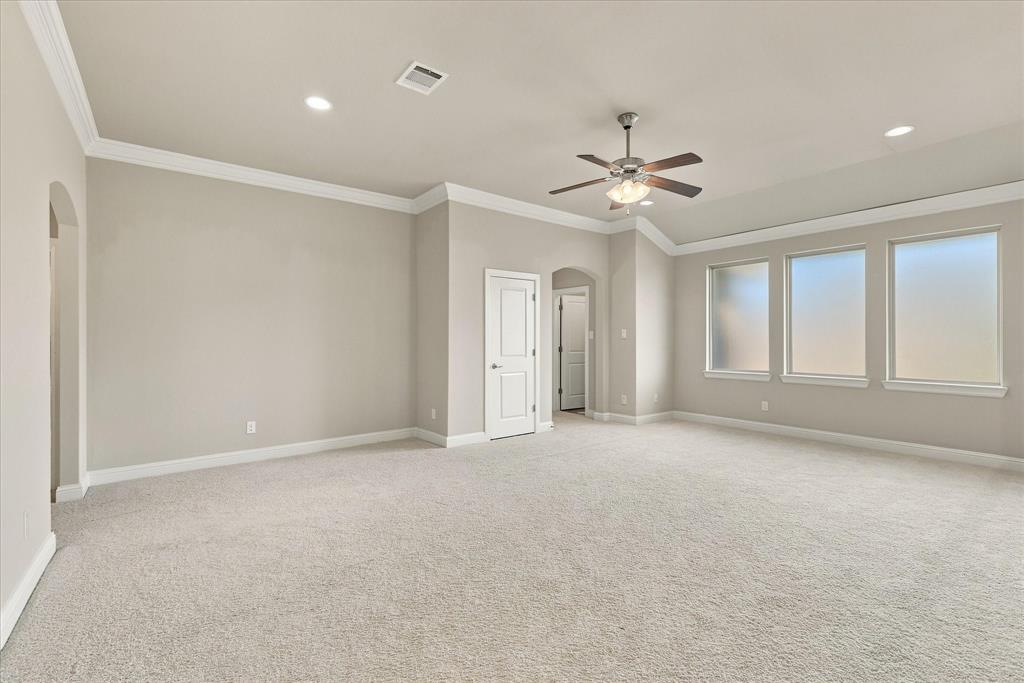 Upstairs game room