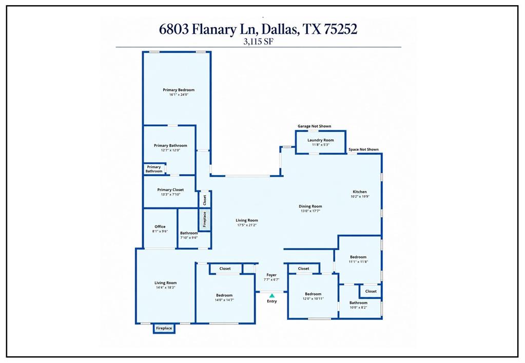 6803 Flanary Lane, Dallas, TX 75252