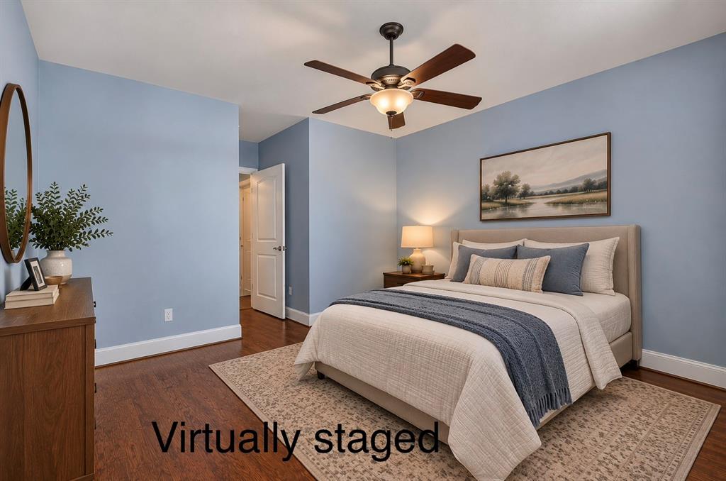Virtually staged as bedroom