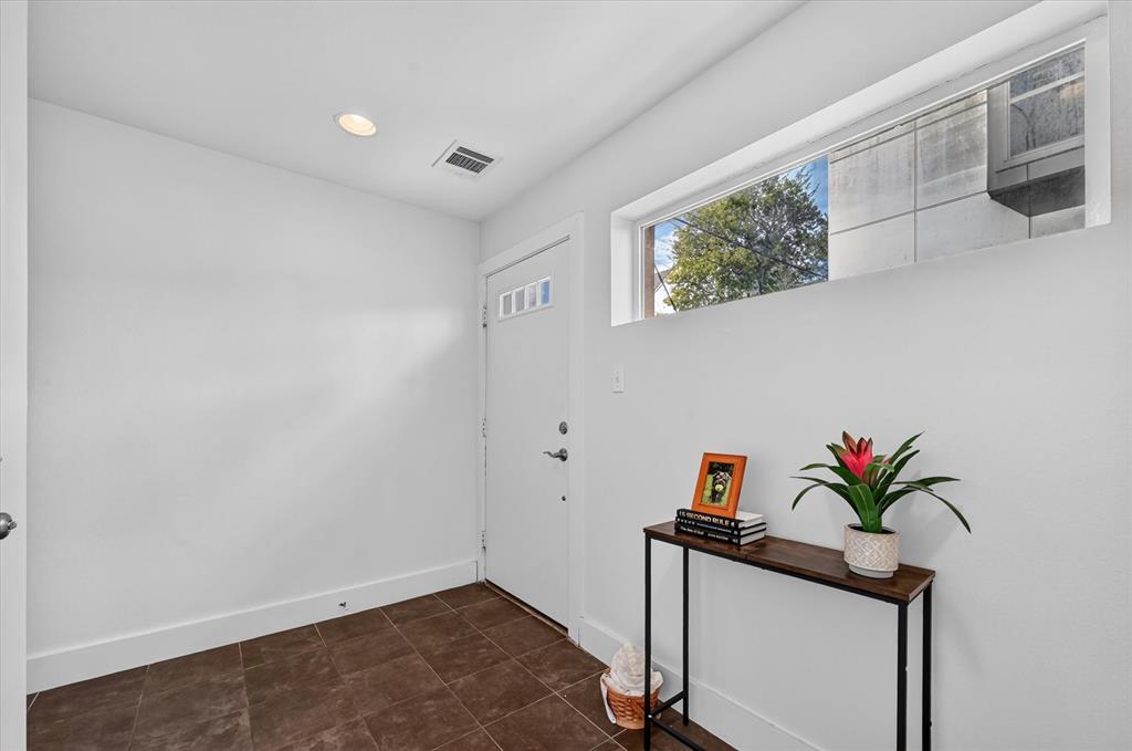 Entry way with natural light