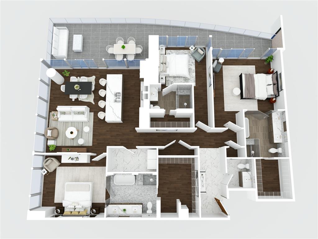 3130 N Harwood Street, #1701, Dallas, TX 75202