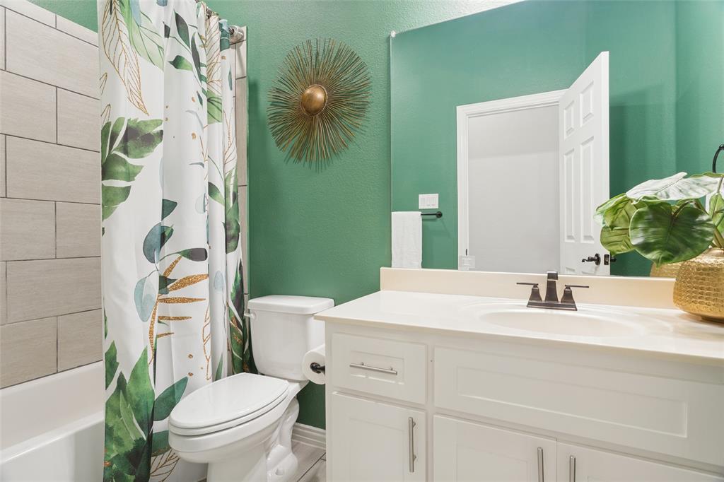 Hall bath.