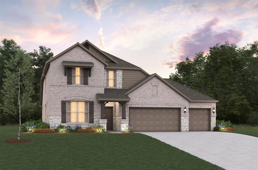 Beazer Homes Brookville Estates Avalon Floorplan.