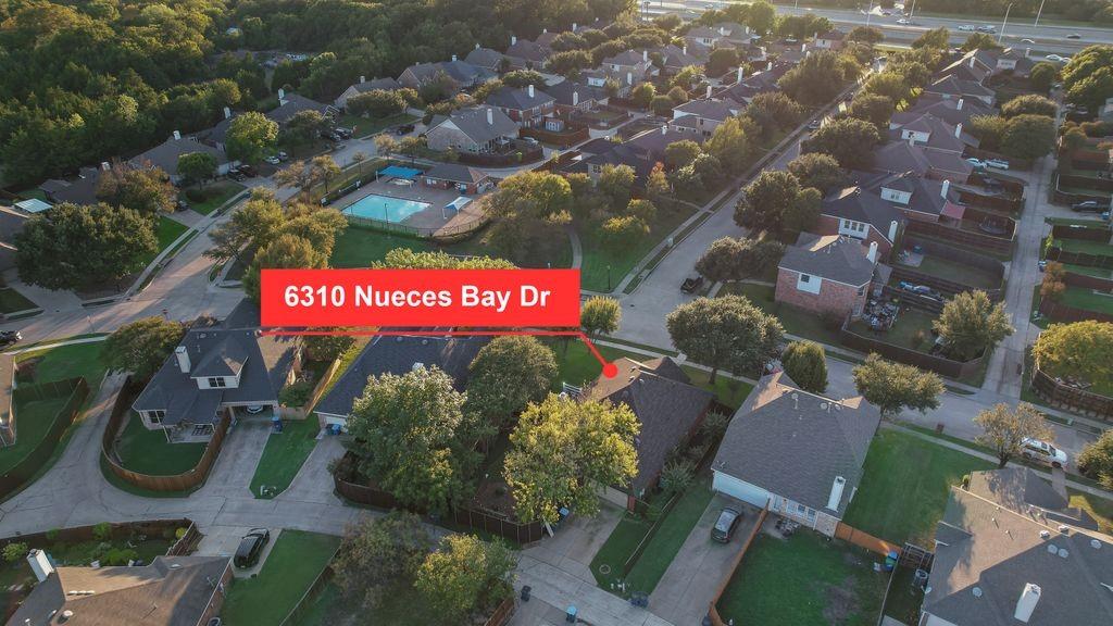 Home is walking distance to the neighborhood pool.