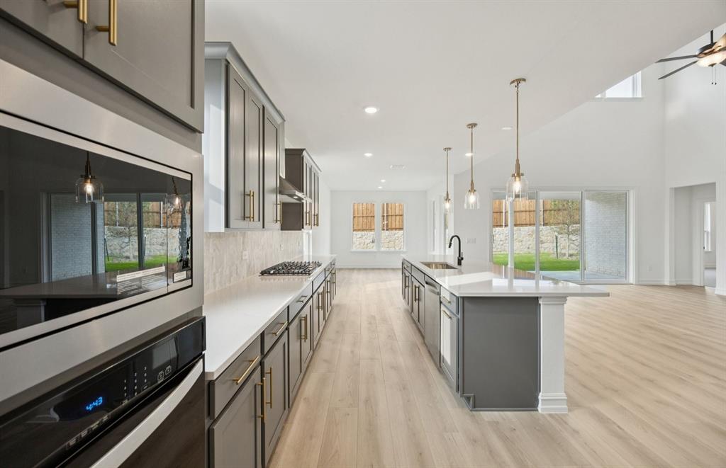 *Floorplan representation, not actual home - Large island gathering room and dining areas overlooking