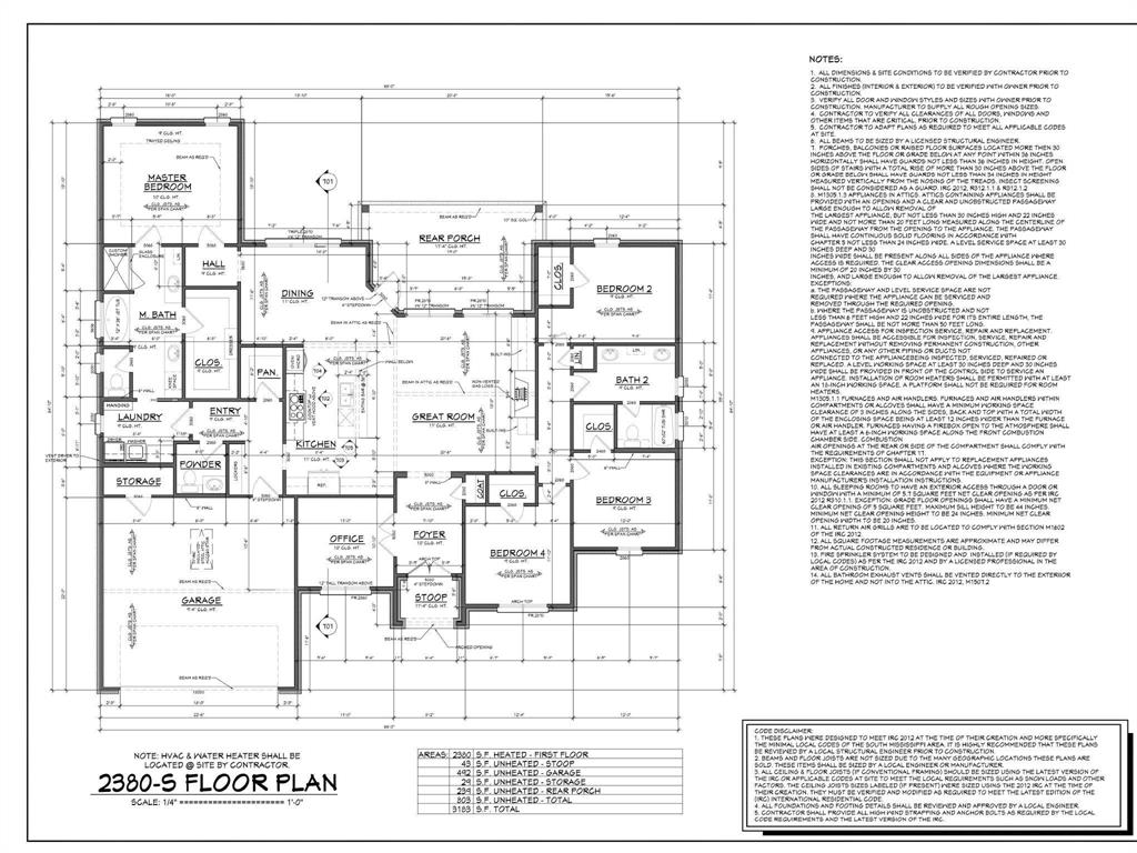 View of room layout