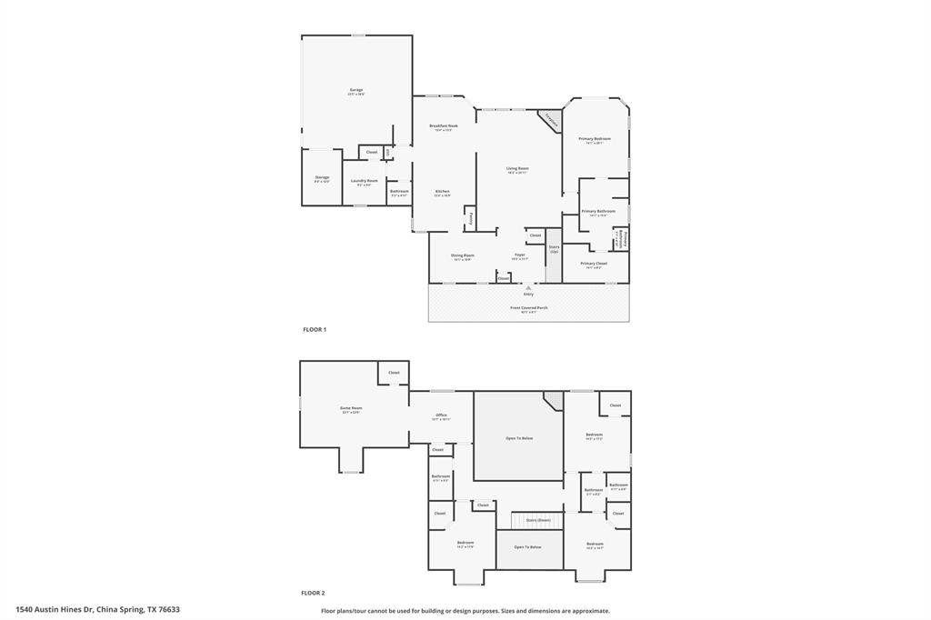 1540 Austin Hines Drive, China Spring, TX 76633