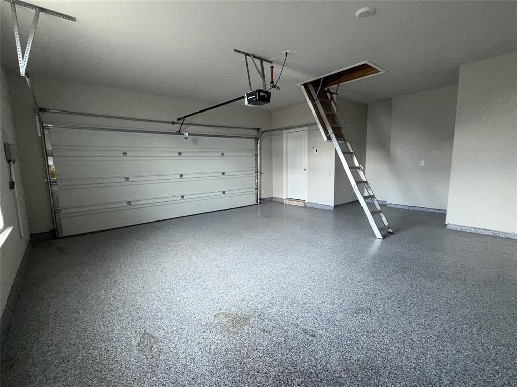 There's also additional storage areas for yard and garden tools.