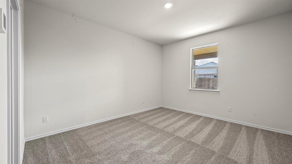 Light gray carpeting with patterned texture