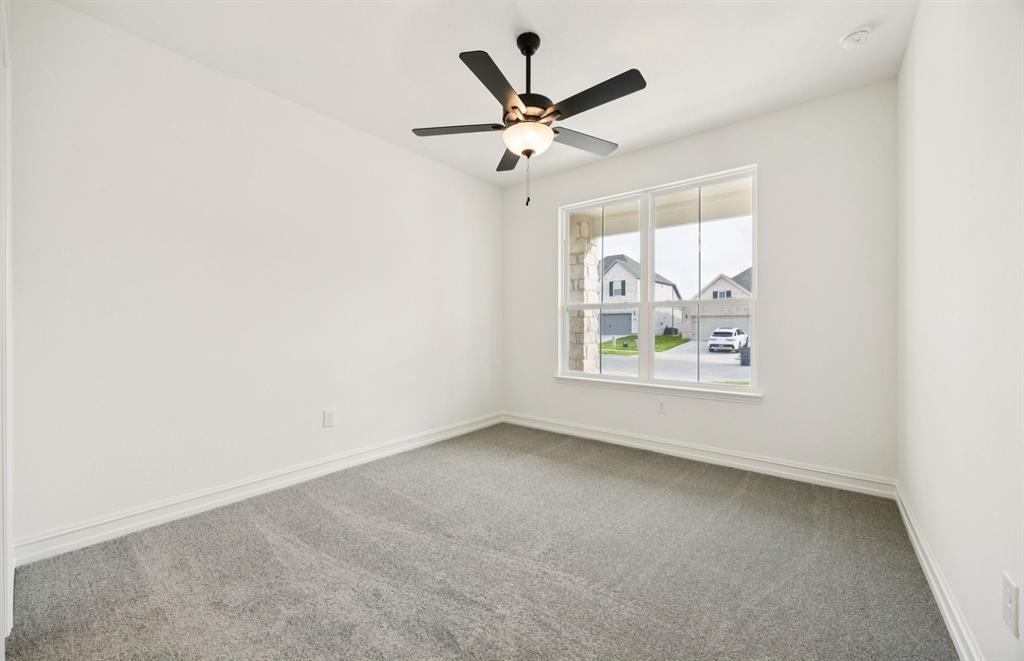 *Floorplan representation, not actual home - Spacious secondary bedroom with large windows