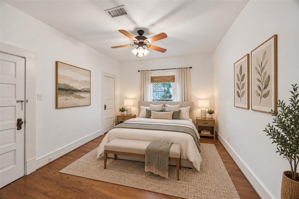 Rear Bedroom - Virtually Staged