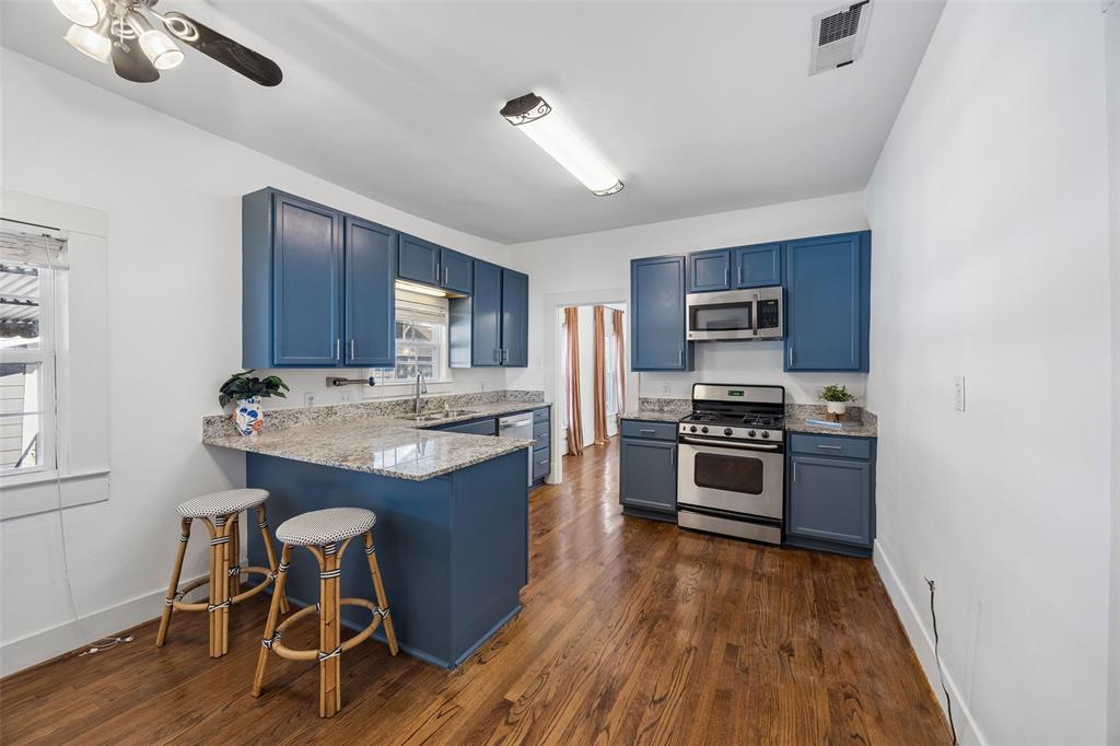 Bar Seating and Room for a breakfast nook