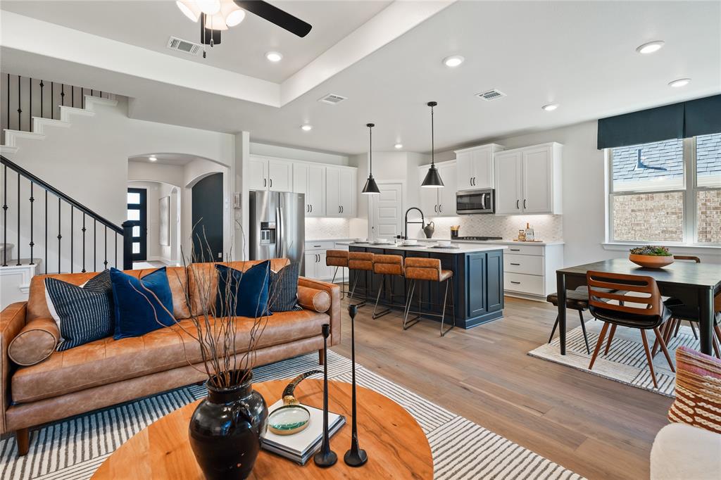 Beazer Homes Brookville Estates Avalon Floorplan. This is not a photo of the actual home, but is a photo of the Avalon floorplan.