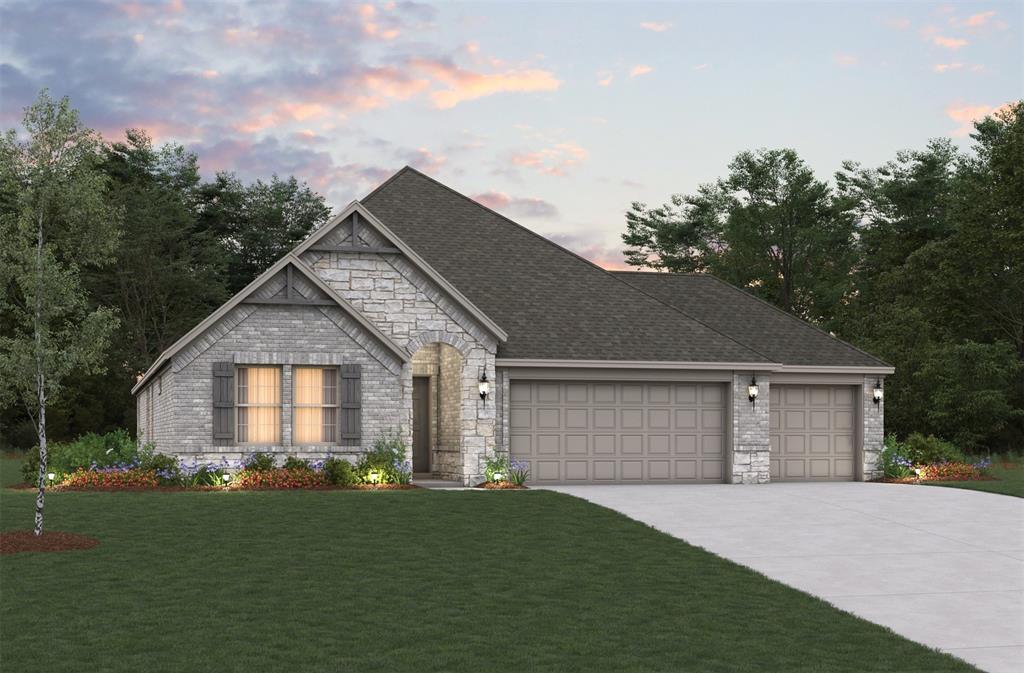 Beazer Homes Brookville Estates Magnolia Floorplan.