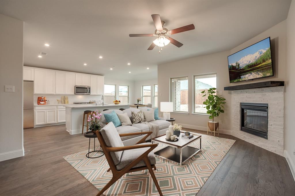 Beazer Homes Brookville Estates Magnolia Floorplan. This is not a photo of the actual home, but is a photo of the Magnolia floorplan.