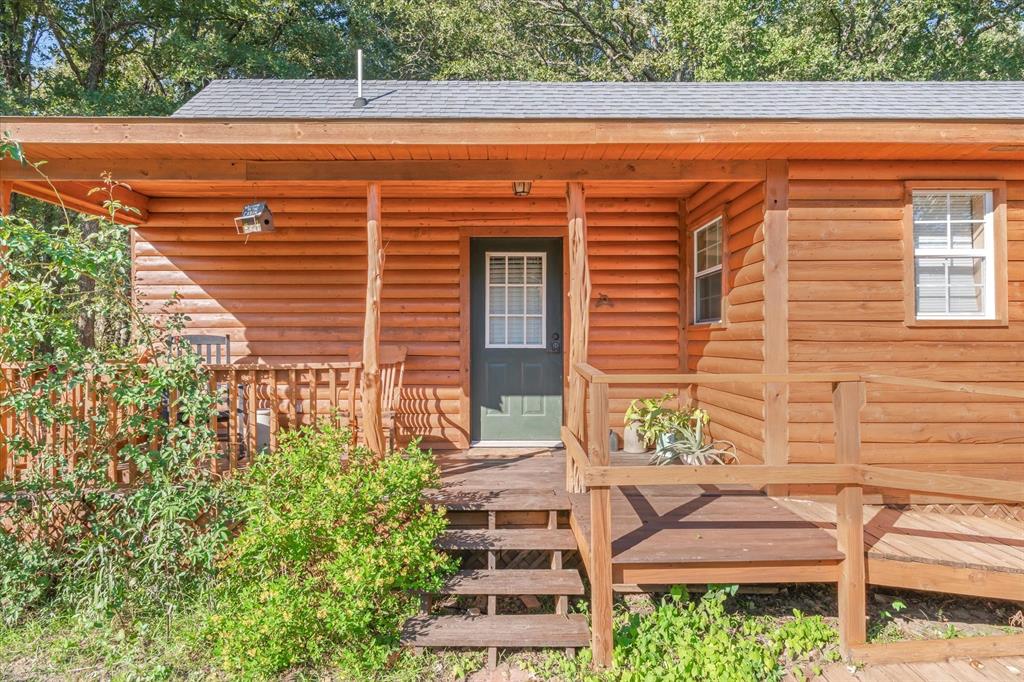 Front porch for enjoying the outdoors