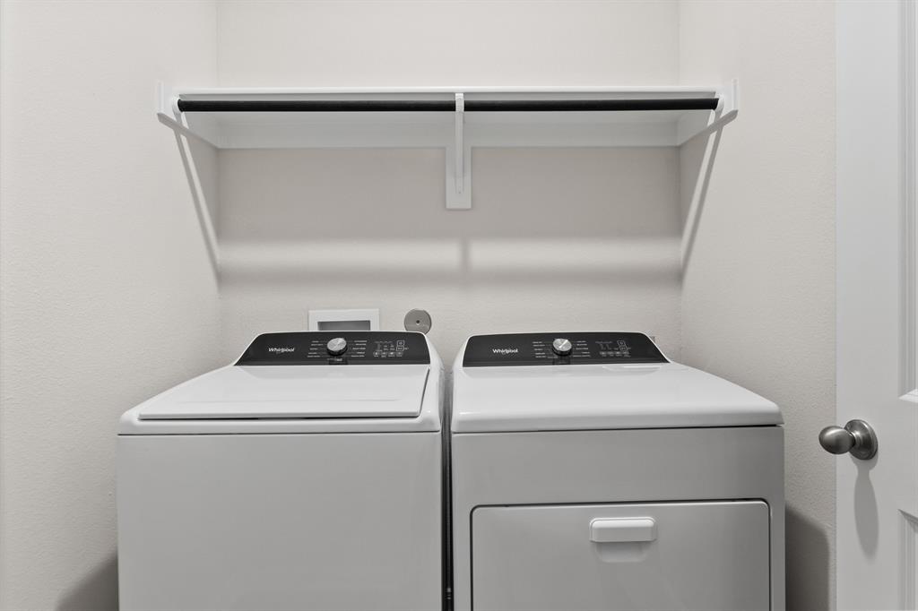 Laundry area