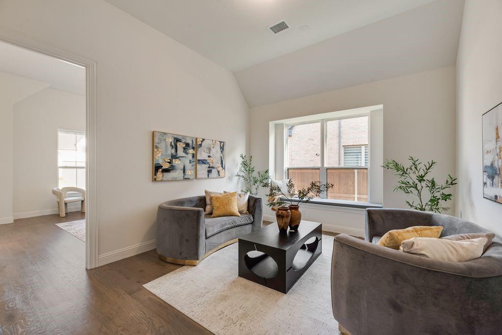 ensuite with living room