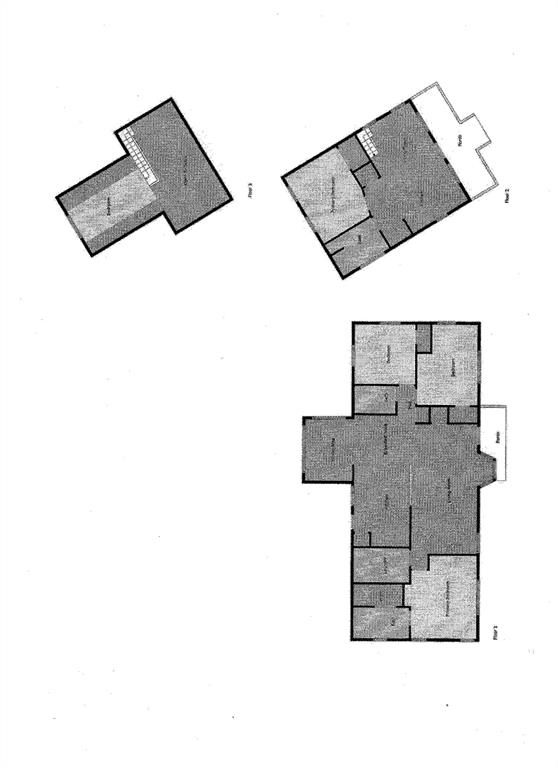 Floor plan for both homes. guesthouse is 2-story