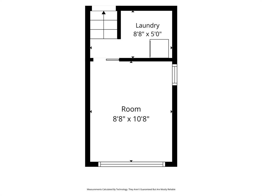 Floor plan Bonus room, Den,