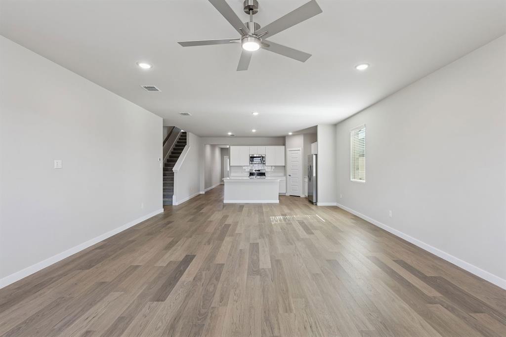Open First Floor in the Holden home plan – REPRESENTATIVE PHOTO