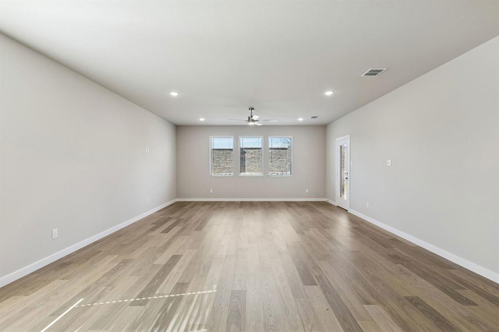 Living and Dining Room in the Holden home plan – REPRESENTATIVE PHOTO