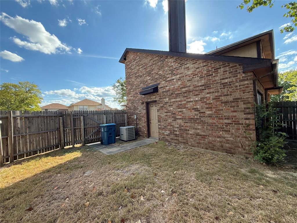rear yard