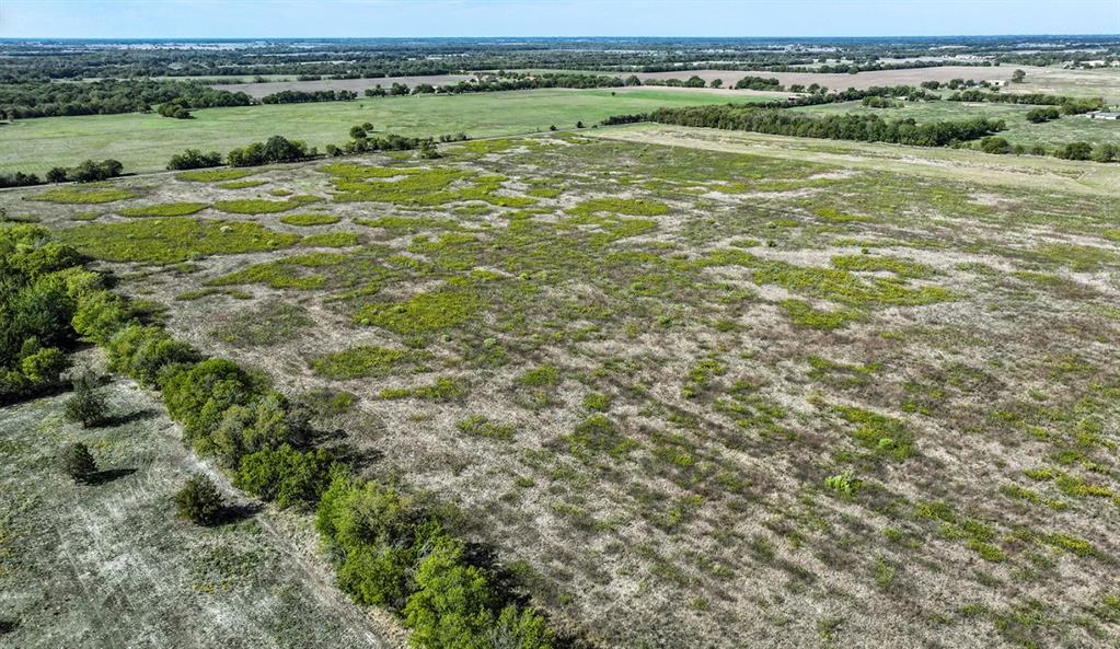 Expansive acreage featuring cleared terrain and mature tree line borders