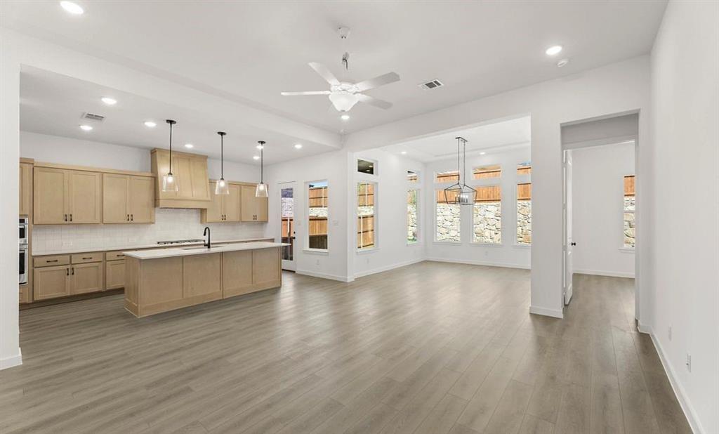 Open Kitchen-Living-Dining Room Representative Photo