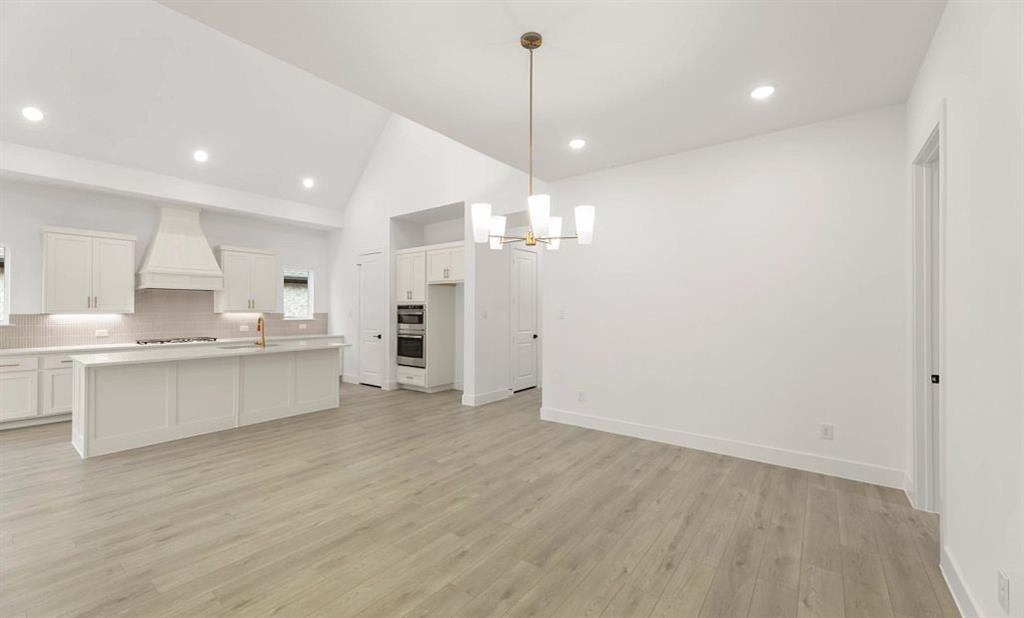 Open Kitchen-Dining Room Representative Photo