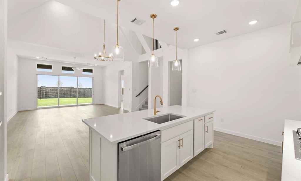 Open Kitchen-Living-Dining Room Representative Photo