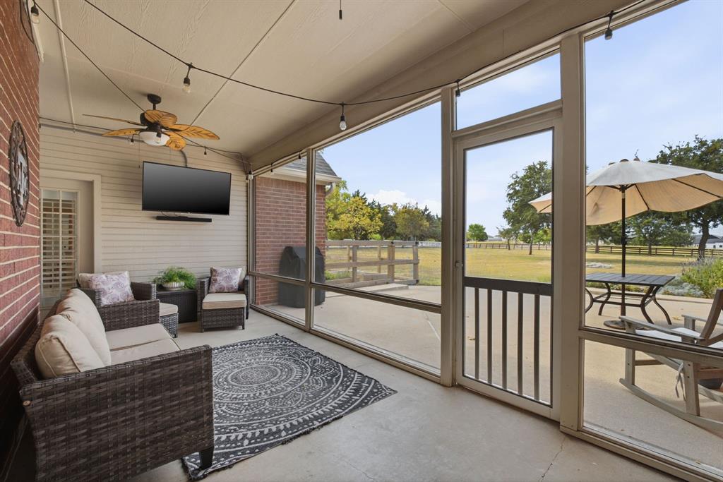 Newly Screened-In Porch