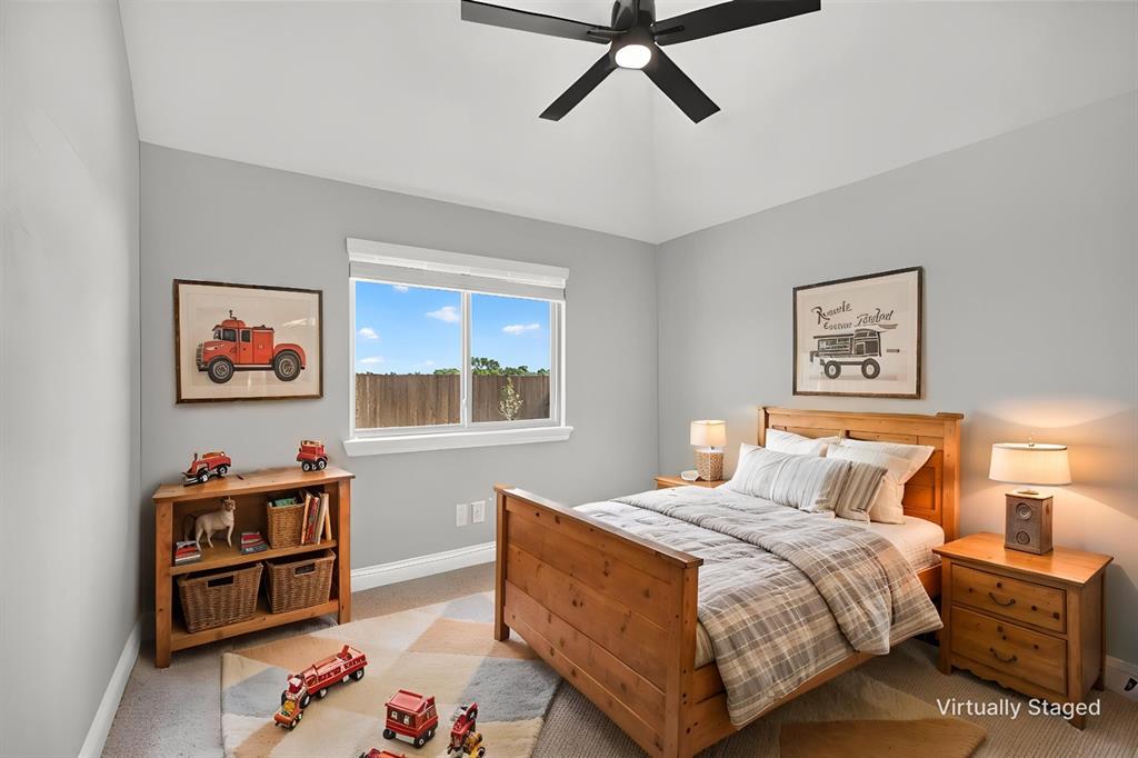 virtual staging of bedroom