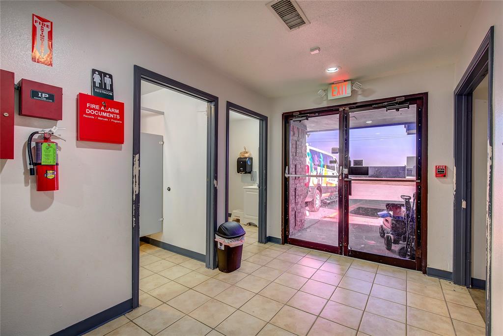 Restroom area