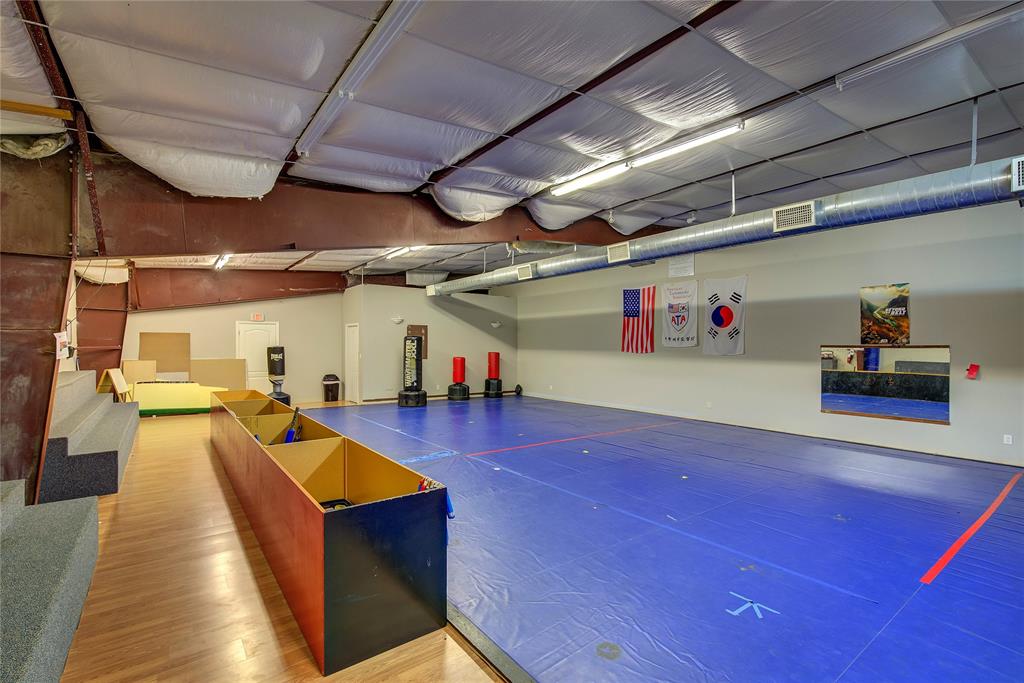 Gymnastics area