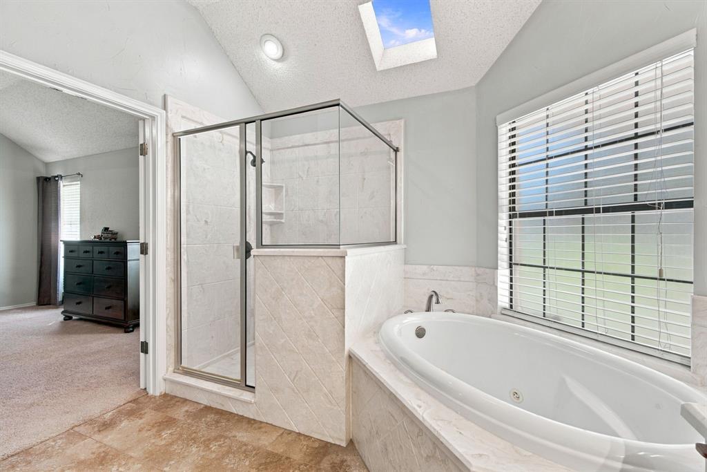 Primary Bath with Separate Shower, Jacuzzi Tub