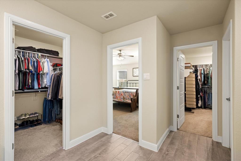 His and Hers Closets