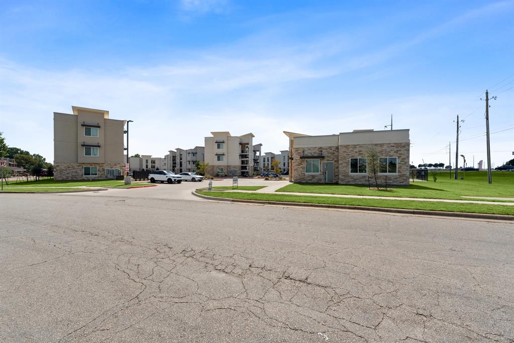 Ensign Apartments community entrance and clubhouse