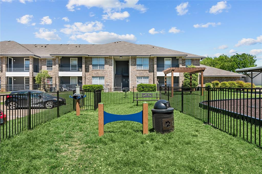 Henderson Place community dog park.
