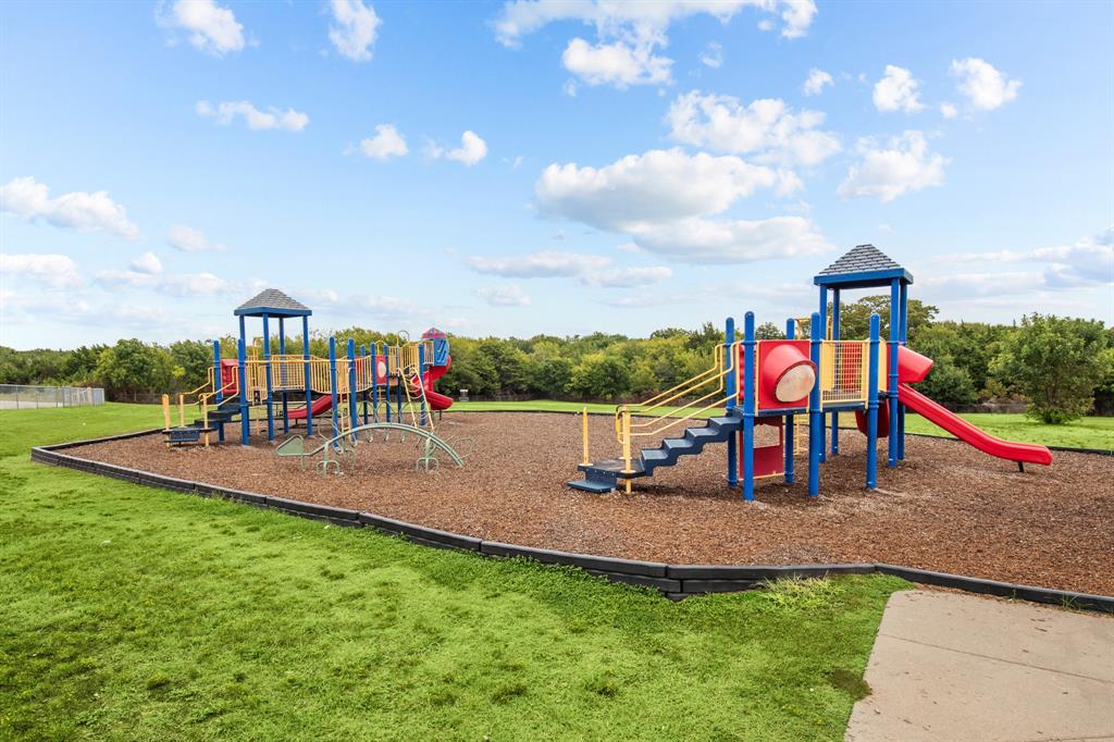 Little Creek playground view. Community view, not the interior of unit A-05.