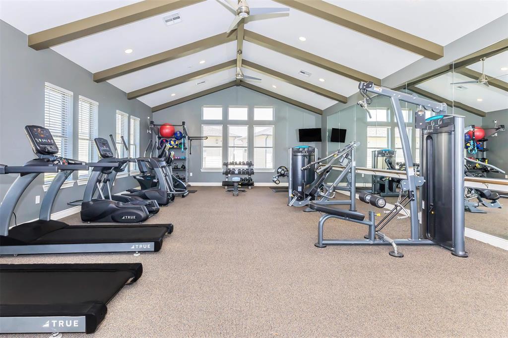 Midlothian Meadows community fitness center. Midlothian Meadows community fitness center.