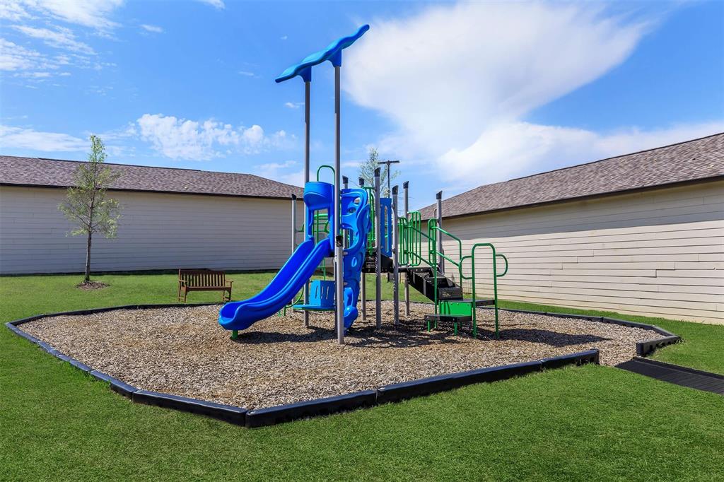 Midlothian Meadows community playground.