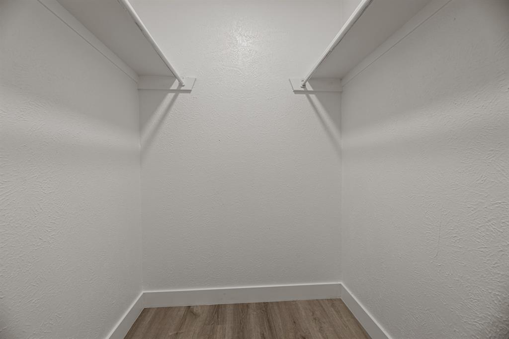 Unit 216 walk-in closet.