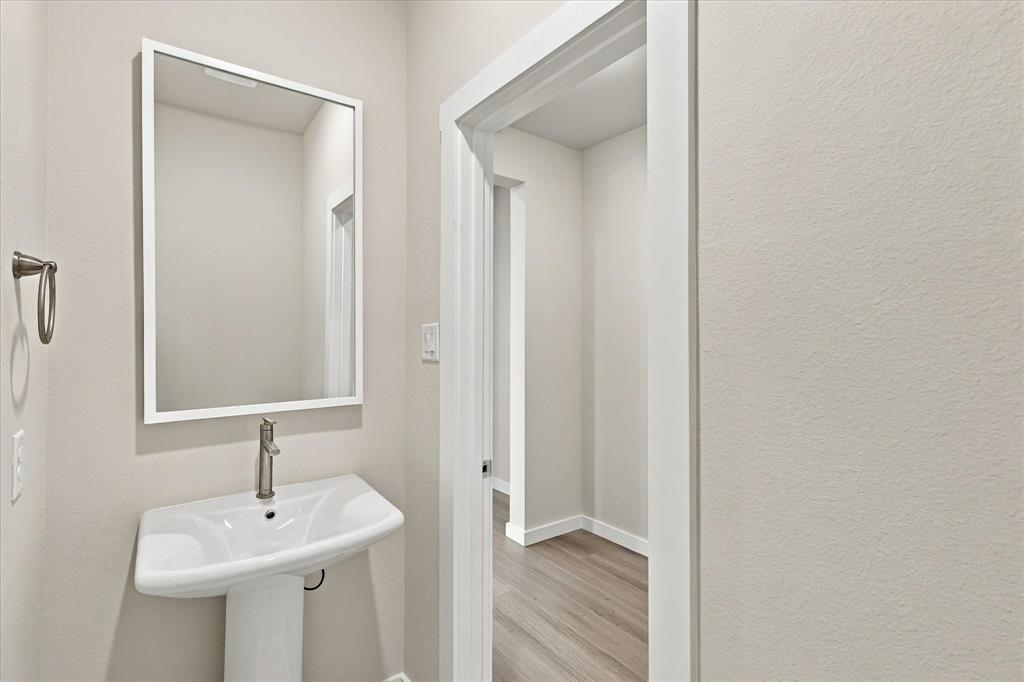 Downstairs Half bathroom for guests