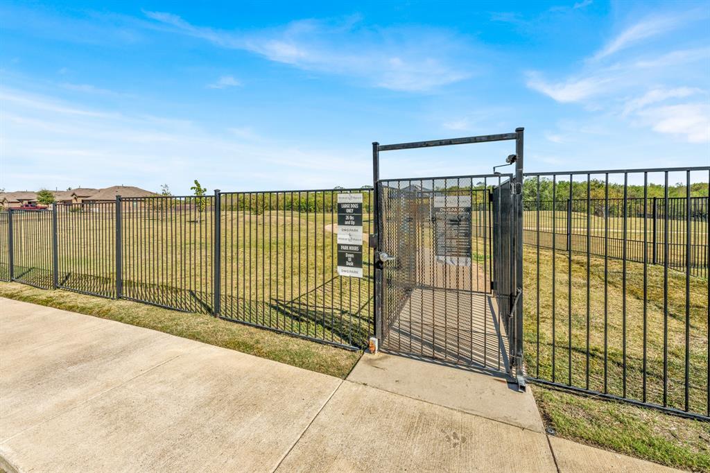 Community dog park - One block from home