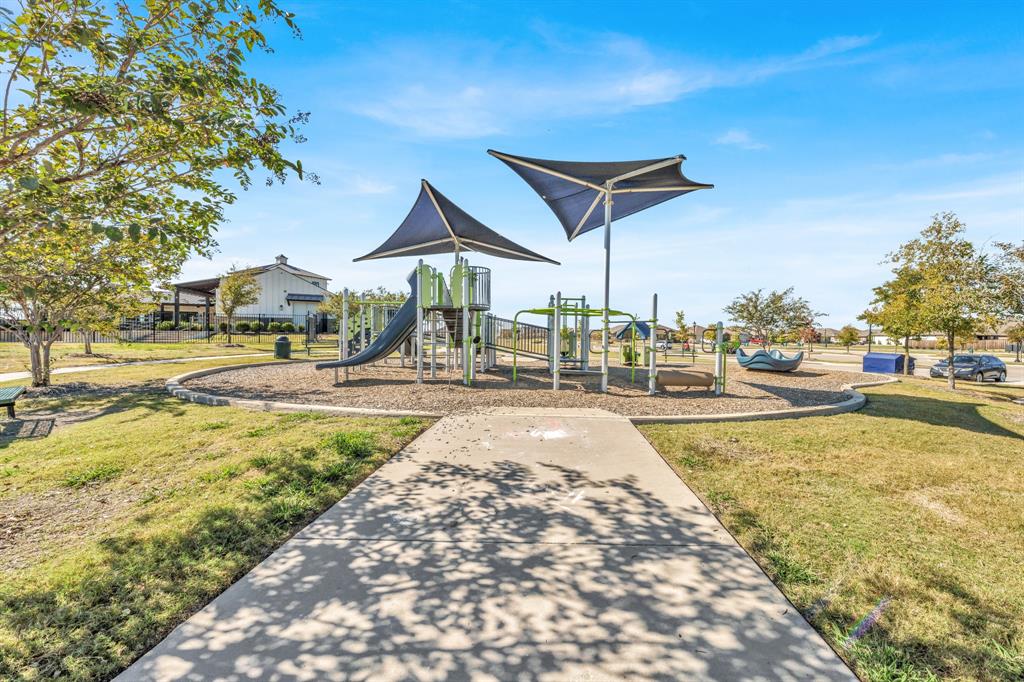 View of community playground - also one block away