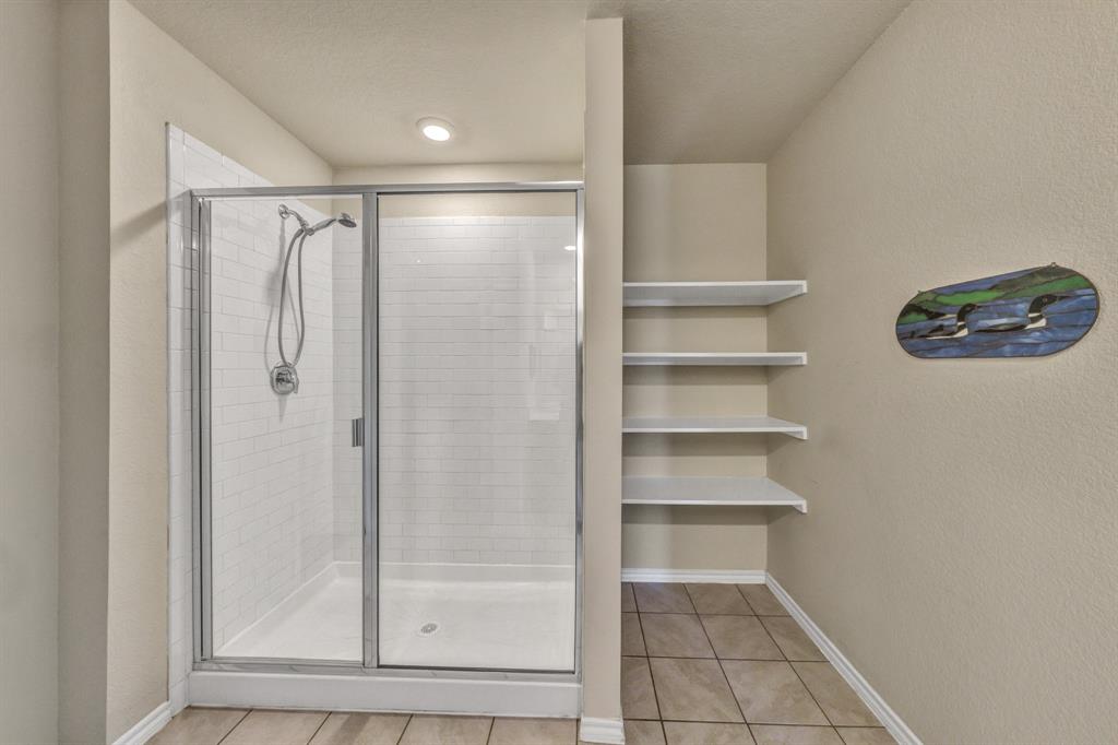 Primary Bathroom has a shower