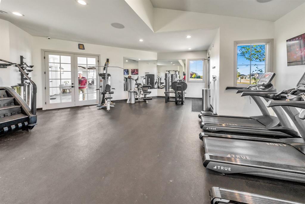 Exercise facility in Community Center - Also one block away