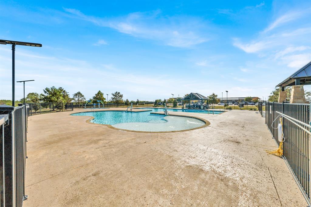 Pool area with Community Center - also one block away